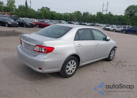 2011 Toyota Corolla Le z USA, uszkodzony, nr VIN 2T1BU4EE4BC570777